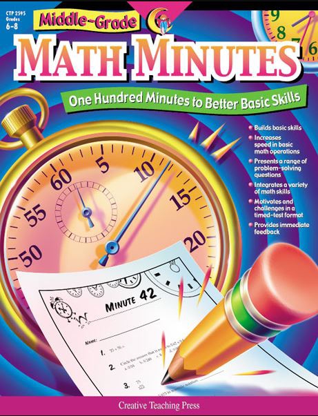 Middle-Grade Math Minutes