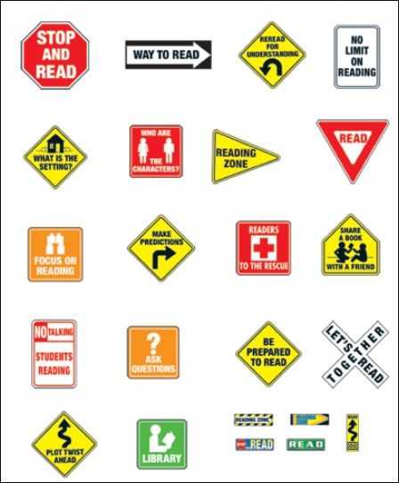 READING ROAD SIGNS