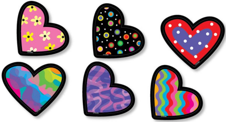 HEARTS DESIGNER CUT-OUTS