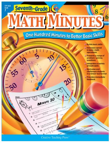 MATH MINUTES - 7TH GRADE