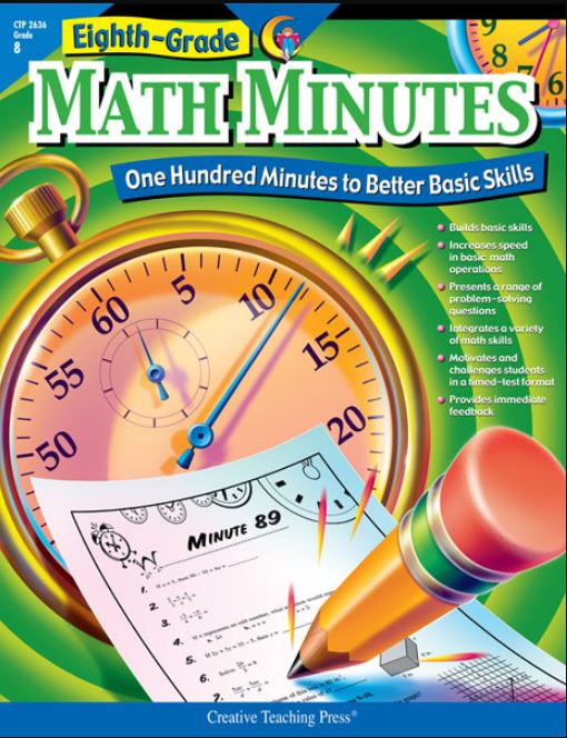 MATH MINUTES - 8TH GRADE