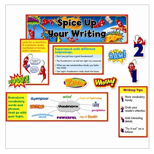 SPICE UP YOUR WRITING BOARD