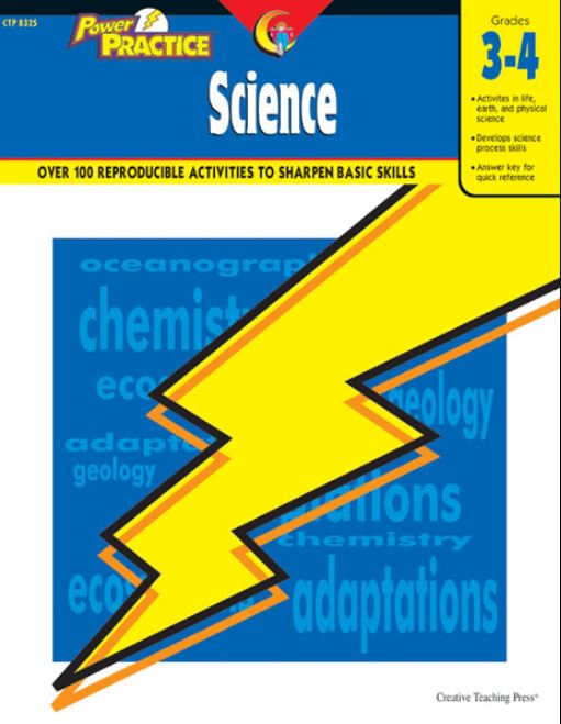 SCIENCE GR.3-4 POWER PRACTICE