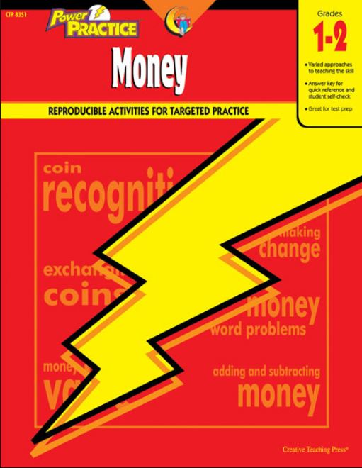 MONEY 1-2, MATH POWER PRACTICE