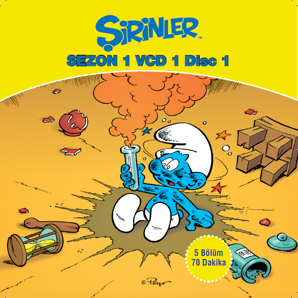 Şirinler Sezon 1 VCD 1 Disc 1