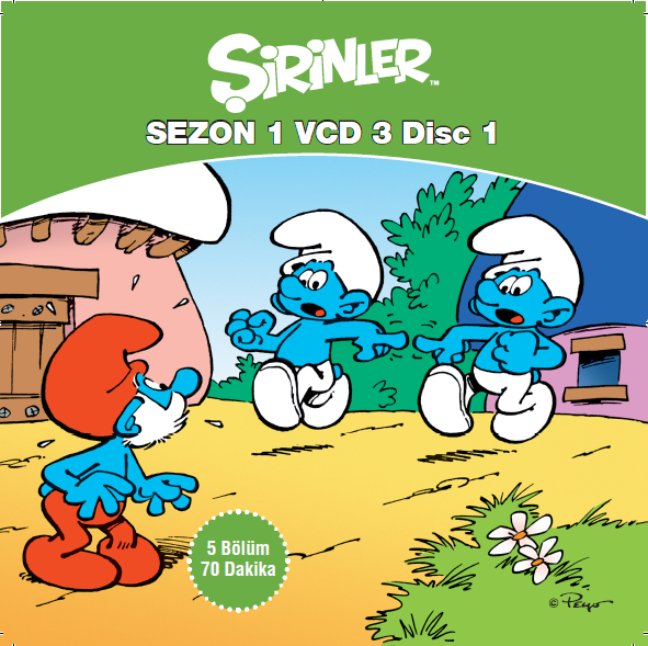 Şirinler Sezon 1 VCD 3 Disc 1