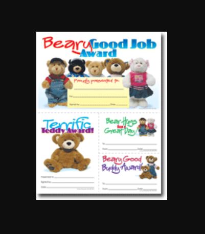 BEARY GOOD AWARDS PACK