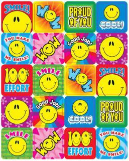 Smile Fun Motivational Stickers