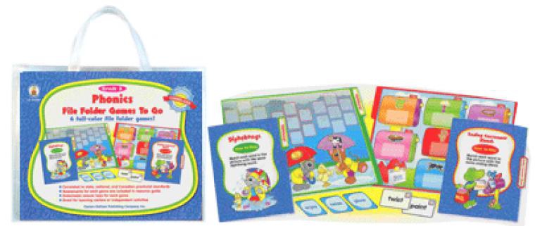 Phonics File Folder Games to Go™