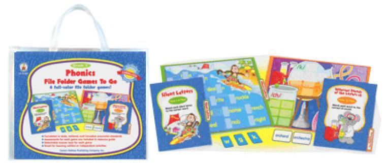 Phonics File Folder Games to Go™