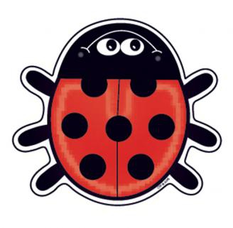 LADYBUG CUT-OUTS