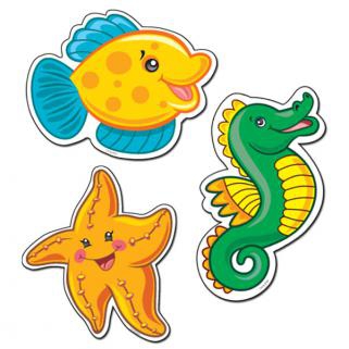 SEA CREATURES CUT-OUTS PACK