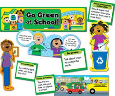 Go Green at School Mini Bulletin