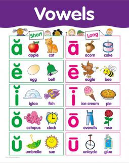 VOWELS BASIC SKILLS CHART