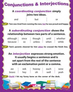 CONJUNCTIONS & INTERJECTIONS