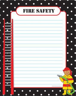 FIRE SAFETY CHART