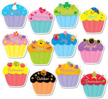 Cupcakes Designer Cut-Outs