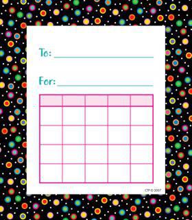 Learning Decor and Classroom Tools (CTP)-Incentive Charts