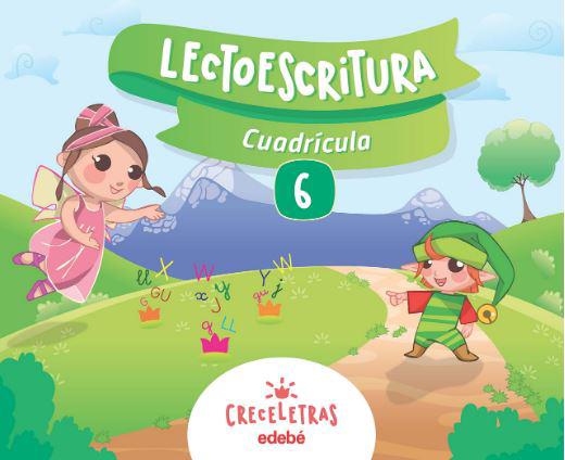 Creceletras Lectoescrıtura 6 Cuadrícula / Ispanyolca