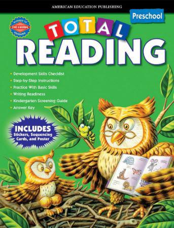 American Education Publishing - Total Readıng Preschool